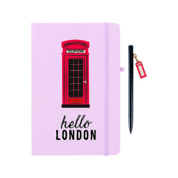 Hello London Warwick Notebook A5