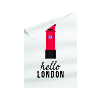 Hello London Tea Towel