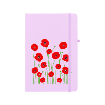 Poppies Warwick Notebook A5