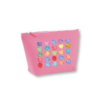 Painted Polka Dot Willow Accessories Bag