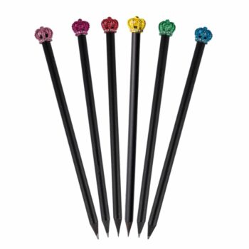 Metallic King Crown Pencil