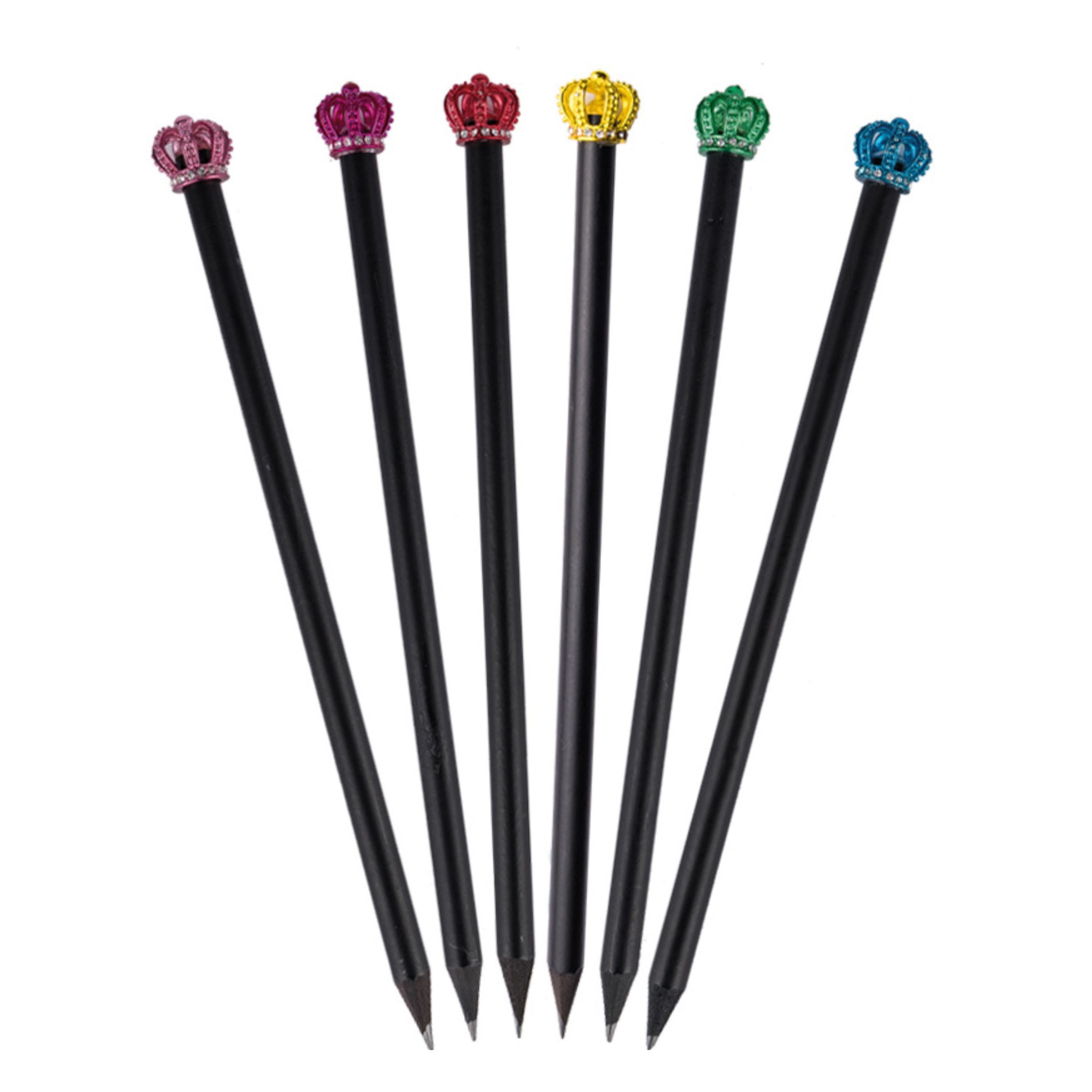 Metallic King Crown Pencil