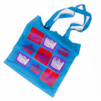 Pop Art Crown Tote Bag