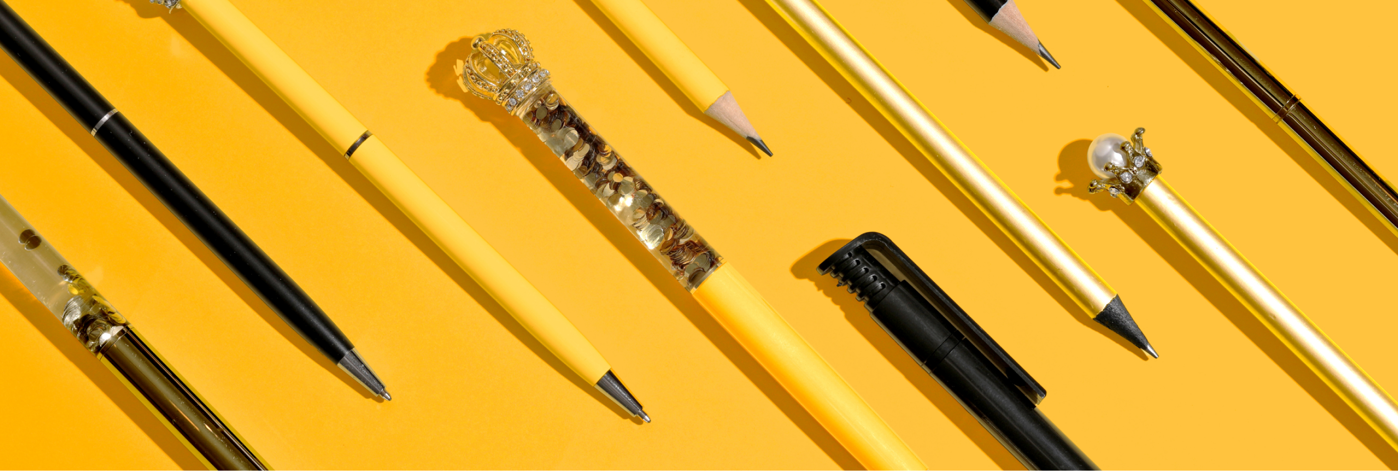 pencils banner category